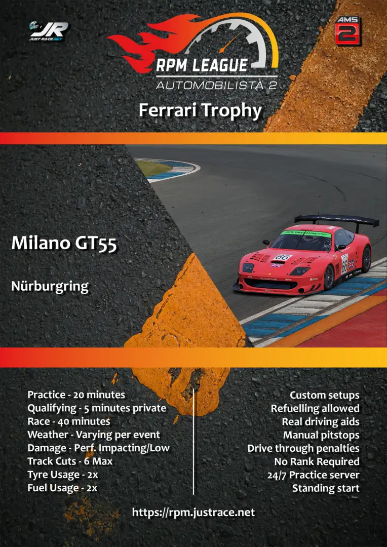 RPM Ferrari Trophy R3 | Community Championship